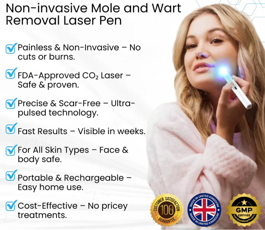 LOVILDS™ Non-Invasive Mole and Wart Removal Laser Pen