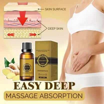🥇 Ginverra™ Natural Ginger Detox Oil – Burn Fat While You Sleep